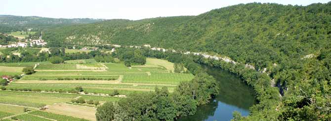 Cahors vineyards Photo credit: www.wine-searcher.com