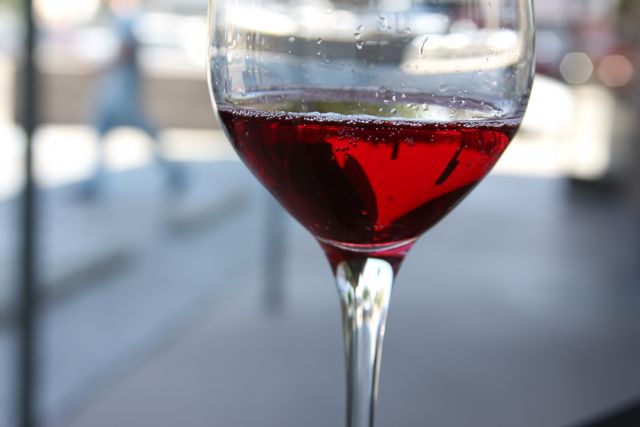 Glass o' Lambrusco (Photo credit: www.whitneya.com)