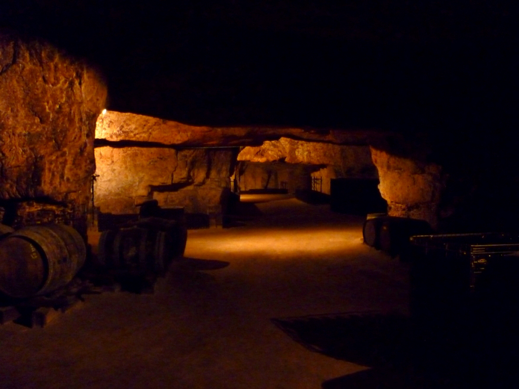 The Chevalerie cellar