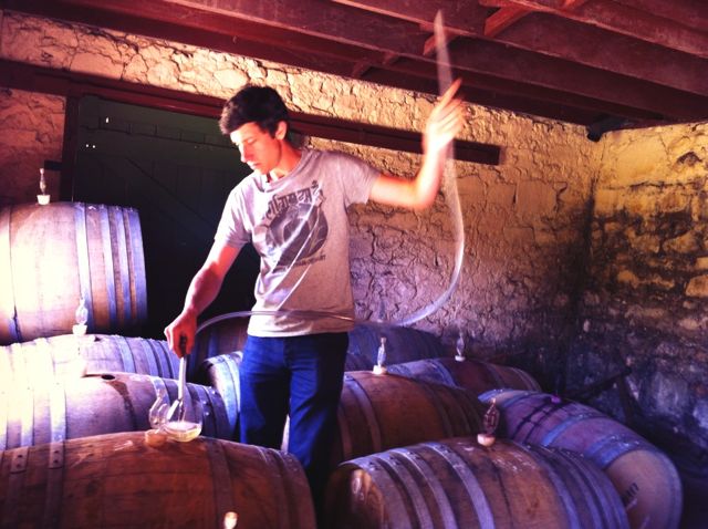 James Erskine in his Adelaide Hills winery