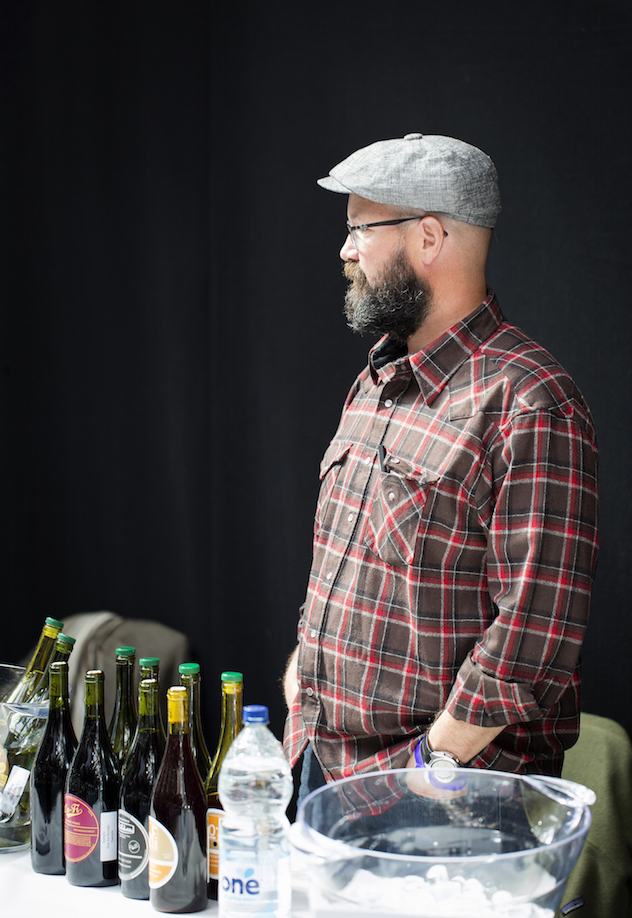 Mike Roth at the Real Wine Fair 2016